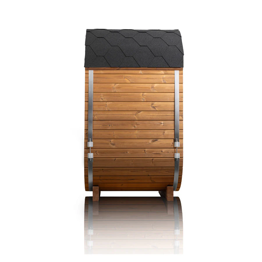 Orivon Auris One outdoor red cedar sauna for 1–2 people view 11