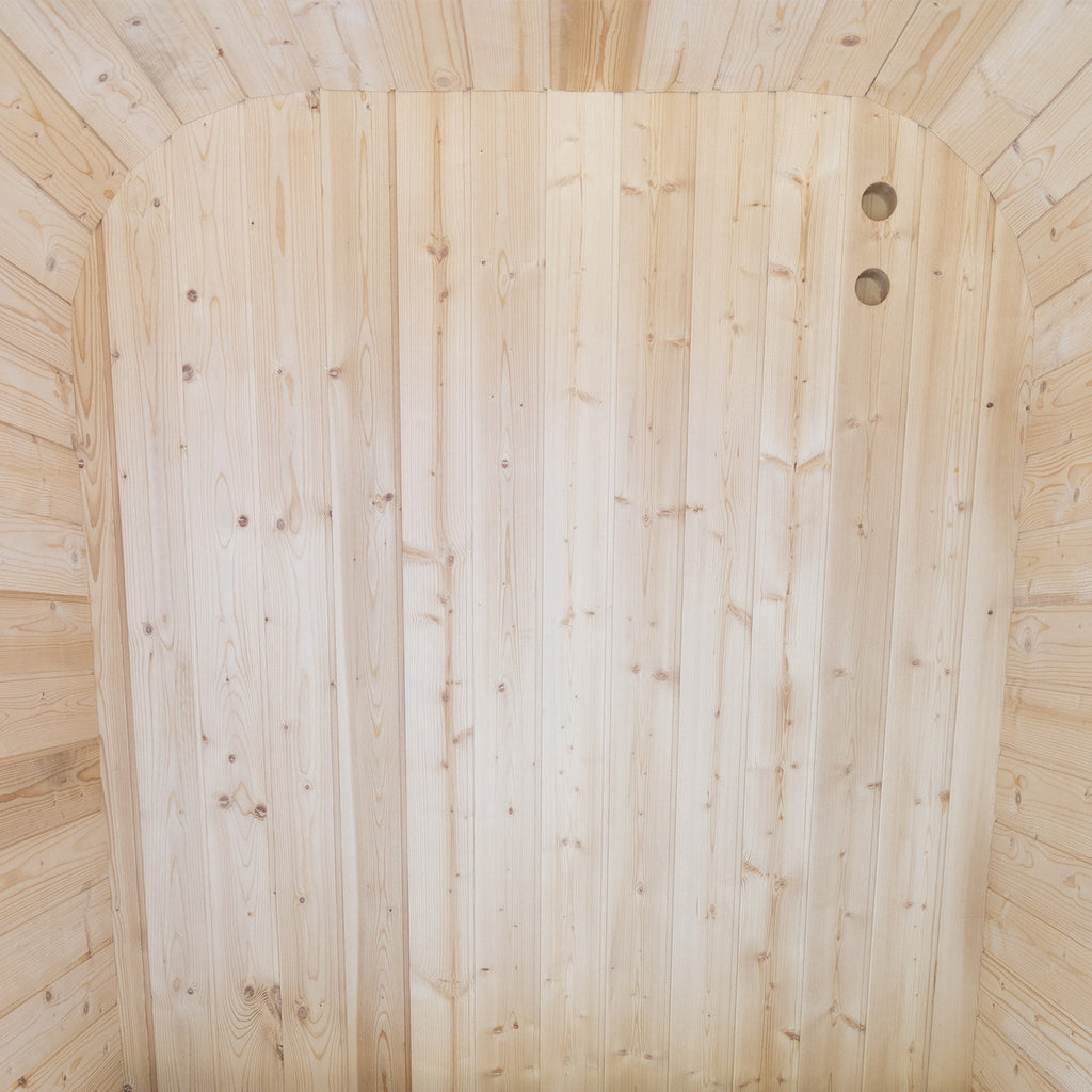Orivon Auris One outdoor red cedar sauna for 1–2 people view 4