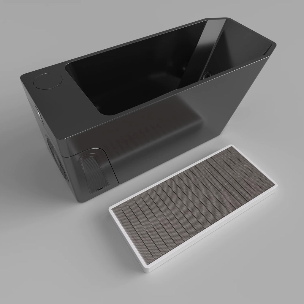 Orivon Frost cold plunge ice bath with 1HP chiller view 3