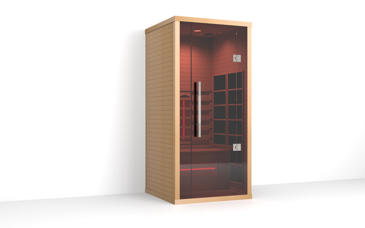 Orivon Lumin One indoor infrared sauna for 1 person view 2