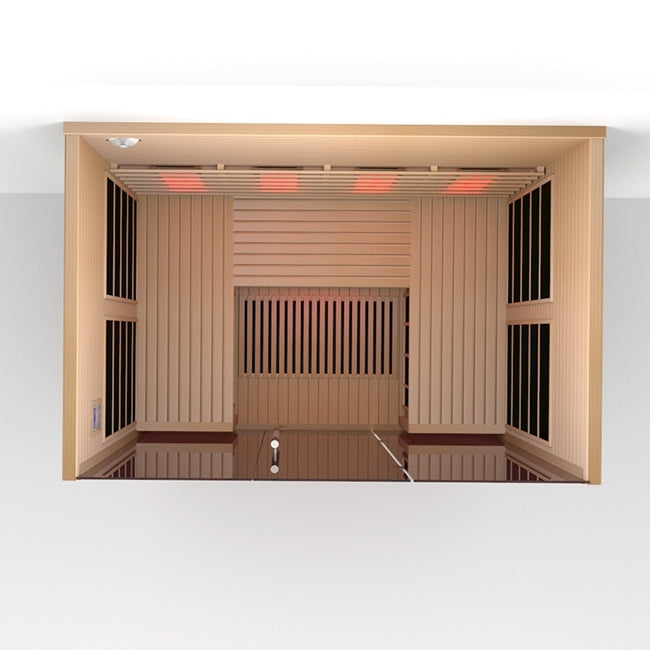 Orivon Lumin Three indoor infrared sauna for 3 people view 7