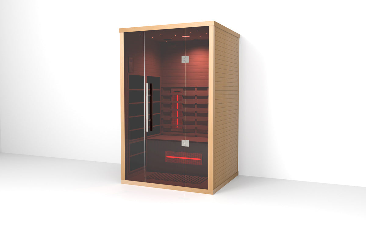 Orivon Lumin Two indoor infrared sauna for 2 people view 9