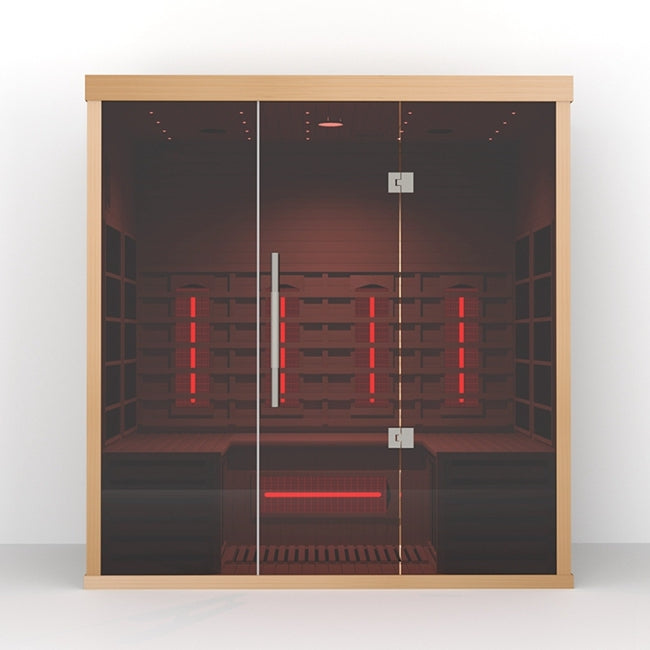 Orivon Lumin Three indoor infrared sauna for 3 people view 9