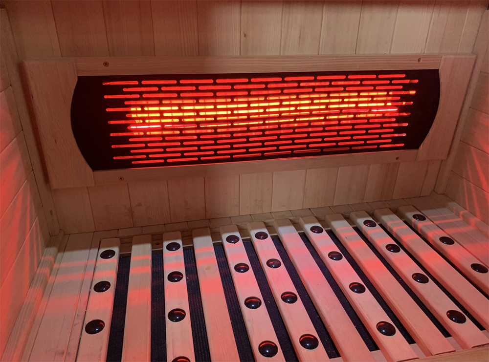 Orivon Lumin Three indoor infrared sauna for 3 people view 10